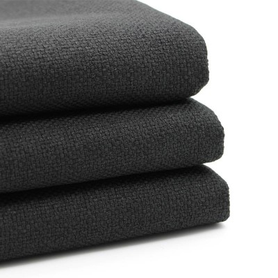 Mand Textile Ready Stock Wholesale Tb117 Polyester Plain Woven Flame Retardant Sofa Cloth Material For Upholstery By Yards