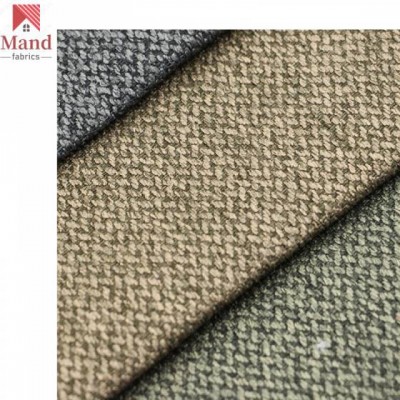 Mand Textile Wholesale Oem Odm High Quality 100 Polyester Jacquard Dyed Waterproof Imitation Linen Sofa Cover Cloth