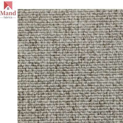 Mand textile wholesale best selling heavy duty modern recycled polyester plain oxford jute sofa fabric for upholstery chair